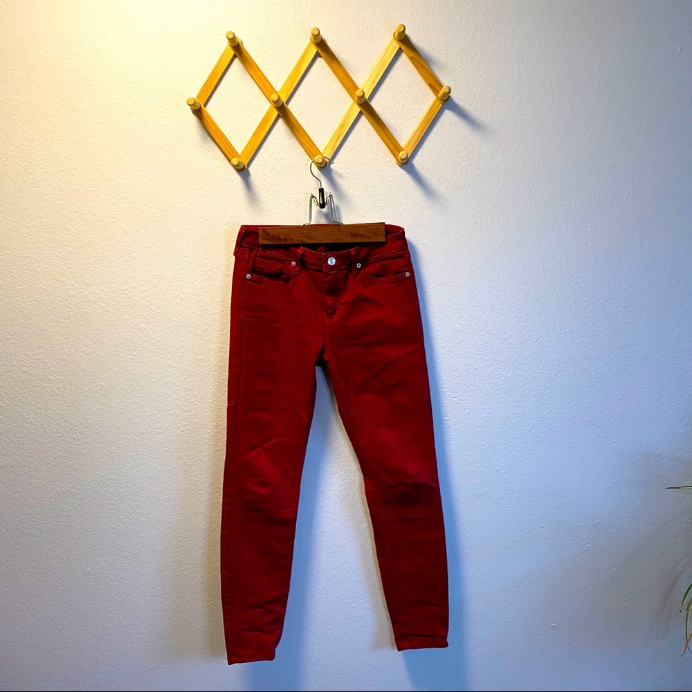 Just USA rust colored jeans